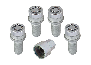 Колесные болты и секретки