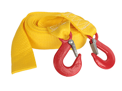 Трос буксировочный ГЛАВДОР GL-18 5т, 5м, 2 крюка, в сумке