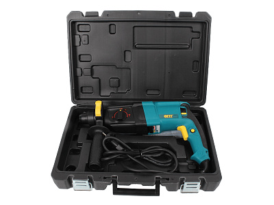 Перфоратор монтажный 800 Вт 0-900 об/мин 0-4000 уд/мин 3/0 Дж 3 реж. SDS-plus реверс 2.8 кг кейс