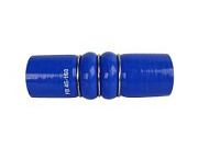 Патрубок d=45мм 160мм демпферный гофрированный усиленный FB45-160