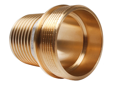 Штуцер наружная резьба елочка 2 дюйма 50мм TST