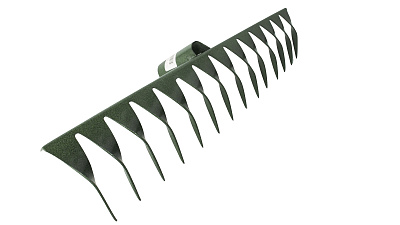 Грабли 14 зубьев витые без черенка 4035
