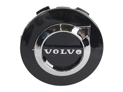 Заглушка литого диска VOLVO графит черный хром новый 61-54