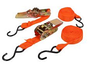 Стяжка для закрепления груза с трещеткой 2 предмета 5м 0.25т