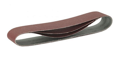 Лента шлифовальная ЗУБР 50х686мм 3 штуки Р80