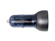 Адаптер АЗУ 1USB Type-C 60W 2.4А быстрая зарядка с подсветкой