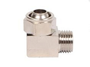 Фитинг угловой с внешней резьбой и накидной гайкой KPL12-02-1/4 ANROKEY