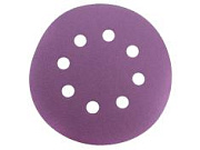 Диск шлифовальный PP627 125 мм 8 отверстий  Р100 (1 штука)