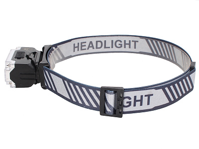 Фонарь налобный светодиодный АКБ 0918