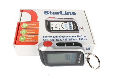 Брелок для автосигнализации STARLINE A63/A93 ж/к