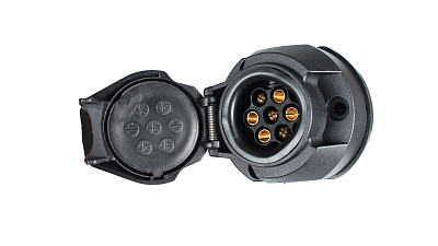 Розетка фаркопа AVTOS 7-ми контактная с электрическим жгутом 1900мм