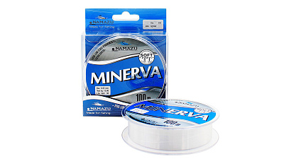 Леска Namazu Minerva, L-100 м d-0,14 мм test-1,98 кг прозрачная