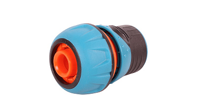 Соединитель быстросъёмный для шланга GRINDA PROLine TL-34 3/4 с запирающим механизмом из ударопрочного пластика с TPR