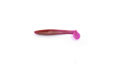 Виброхвост YAMAN PRO Flatter Shad р.4 inch цвет 21 Magic Violet 5 шт