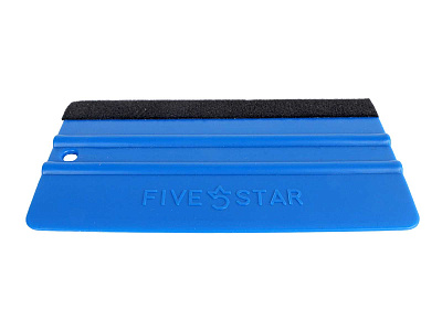 Выгонка для разглаживания пленки синяя жесткая 13х7см