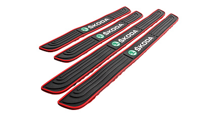 Накладки на пороги 4шт