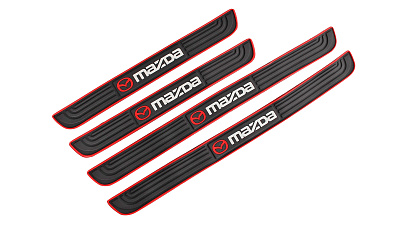 Накладки на пороги Мазда комплект 4 штуки