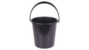 Ведро 10л черное М2057 без крышки