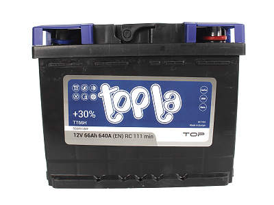 Аккумуляторная батарея Top 6СТ66 обратная 118666 TT66H TOPLA
