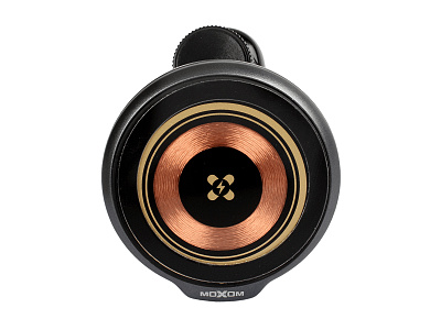 Держатель телефона в воздуховод с беспроводной зарядкой