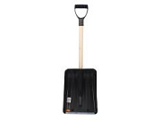 Лопата автомобильная Sparta для уборки снега 275х365х870 мм, деревянный черенок