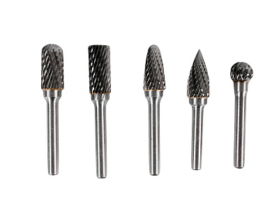 Набор борфрез твердосплавных 6х12мм 5 предметов AR-NB-6-12 ANROKEY