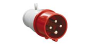 Вилка сил. 014 16A 380V 3P+PE IP44