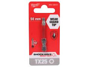 Бита Milwaukee SHOCKWAVE 1/4 torx TX25 50 мм (1 штука)