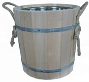 Запарник 20л нержавеющая вкладка ручка-канат