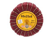 Насадка для дрели зачистная скотч-брайт красный P400 P100 60мм AR-SH20100