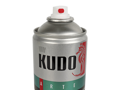 Эмаль KUDO охра 520мл RAL-8001