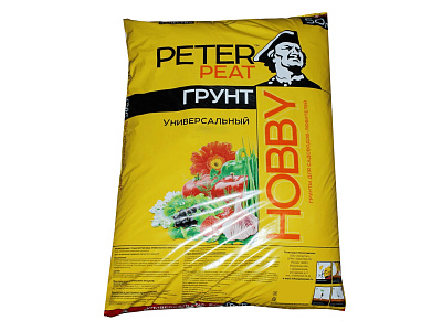 Грунт PETER PEAT Универсальный линия ХОББИ 50л