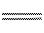 Наклейка виниловая вырезанная ТАКСИ 5.5х100 черная 2 штуки