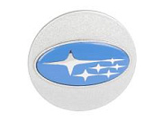 Заглушка литого диска SUBARU серый синий 52-59