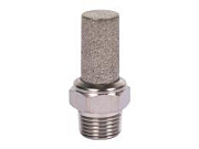 Глушитель пневматический 1/8 нержавеющая сталь ANROKEY