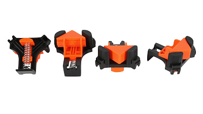 Струбцина угловая 5-22мм пластик 4шт