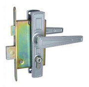 Замок врезной ЗВ4-3 Зенит никель