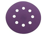 Диск шлифовальный PP627 125 мм 8 отверстий  Р500 (1 штука)