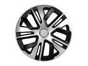Колпак колеса R-16 декор РАВЕН РИНГ МИКС черный комплект