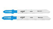 Пилки для лобзика ELITECH 2 штуки HSS 50мм металл чистый пропил T118B