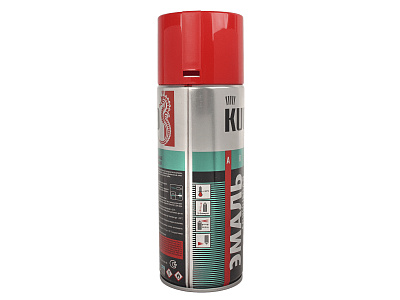 Эмаль KUDO красная 520мл RAL-3020