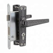 Замок врезной ЗВ4-3 Зенит серебро