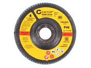 Круг лепест циркон Cutop Profi Plus125х22,2мм Р40