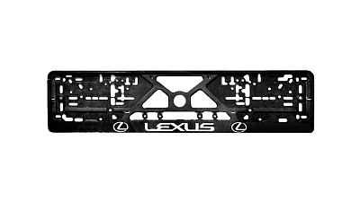 Рамка знака номерного объемная LEXUS комплект (2 шт)