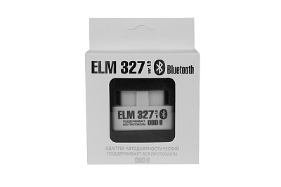 Адаптер диагностический ELM327 Bluetooth белый