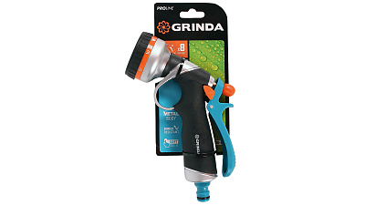 Пистолет поливочный GRINDA PROLine RM-8 8 режимов