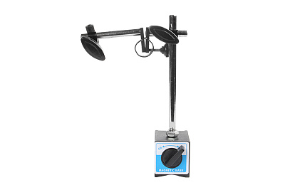 Стойка индикаторная на магнитном основании для индикатора часового типа с точной регулировкой