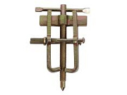 Съемник 2-х лапый с фиксатором 75мм оцинкованный ANROKEY