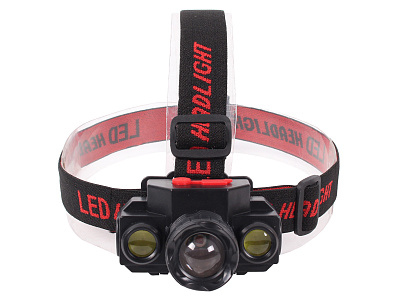 Фонарь налобный светодиодный АКБ USB 344-3 YYC-344-3