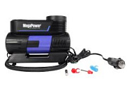Компрессор автомобильный 150 PSI 20л/мин 12V цифровой манометр MEGAPOWER
